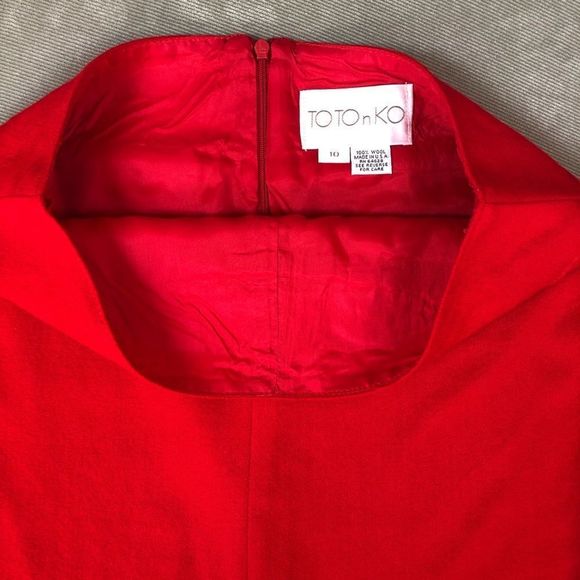 🆕 Red Mini Wool Skirt💥 - Picture 8 of 16